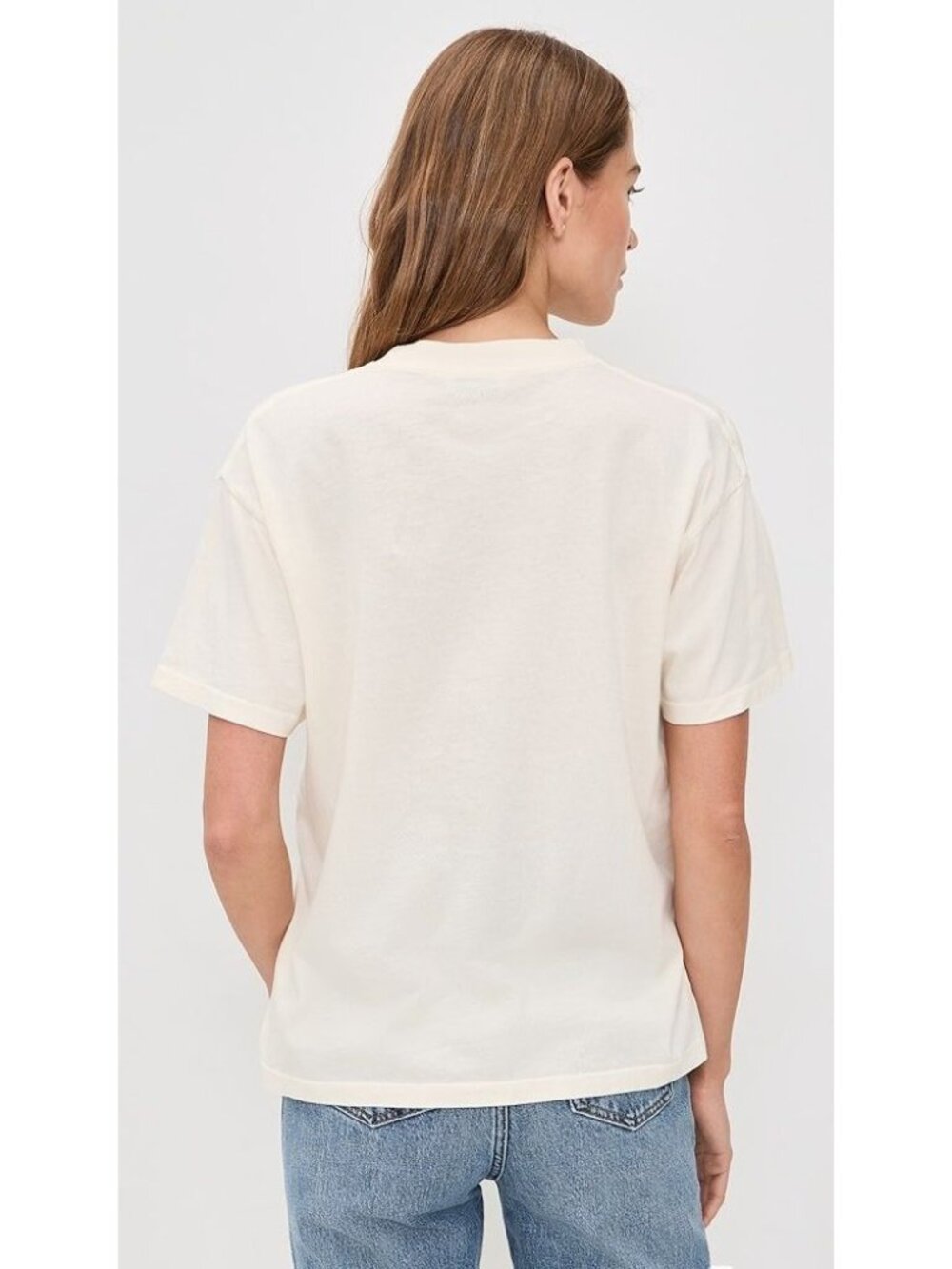 Anine Bing Wildflower Logo Tee XSmall Womens Short Sleeve Tshirt Top - Picture 2 of 16